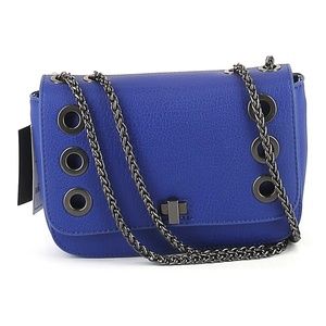 INC International Concepts Double Chain Convertible X-body Shoulder Bag  $59 NEW